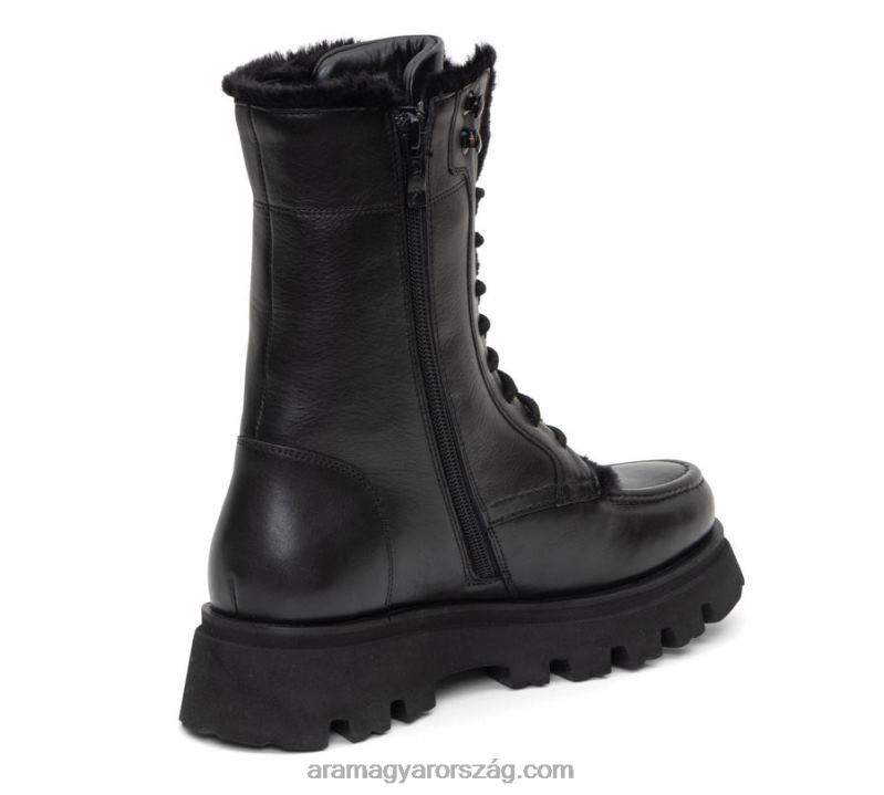 kaiza női könnyű vaskos talpú fűzős cipzáros csizmaara Shoes 66V8H520 16731-01