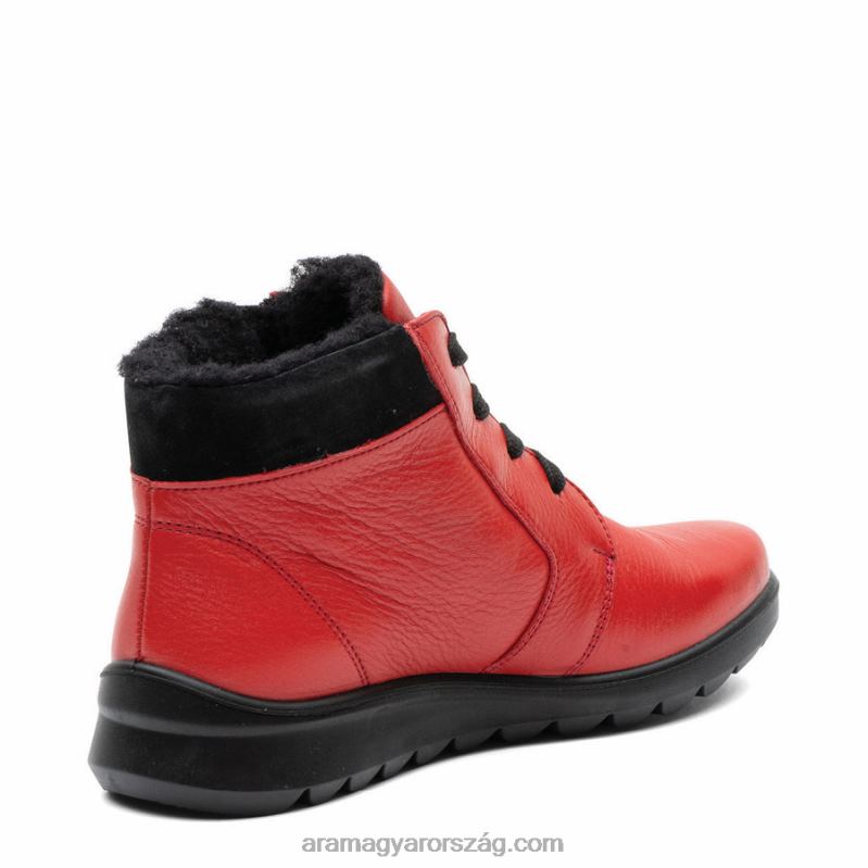 tonya női meleg bélésű csipke és cipzáras csizmaara Shoes 66V8H106 40405-04/40405-01