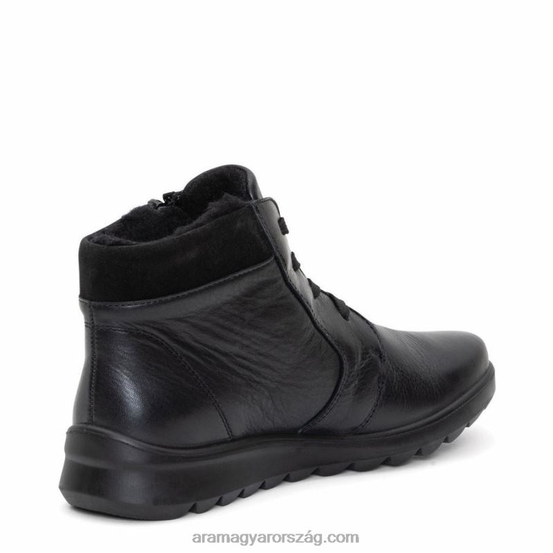 tonya női meleg bélésű csipke és cipzáras csizmaara Shoes 66V8H106 40405-04/40405-01