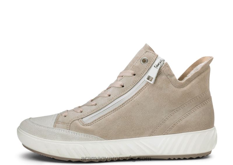 aurora-hi fűzős cipzáras magas szárú tornacipő nők ara Shoes 66V8H181 13644-05/13644-08