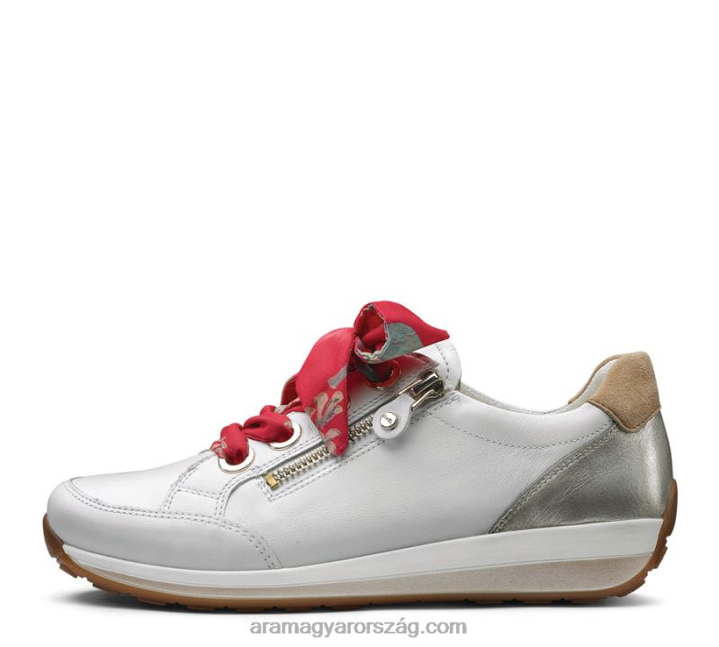 ollie női oldalsó cipzáras csipke tornacipőara Shoes 66V8H165 34587-15/34587-01/34587-79/44587-64/44587-65